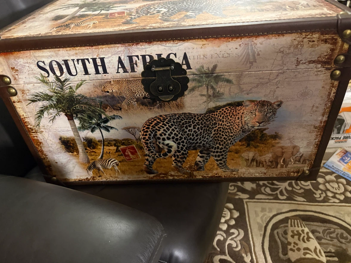 Safari Canvas Storage Trunk (Large) - photo 2