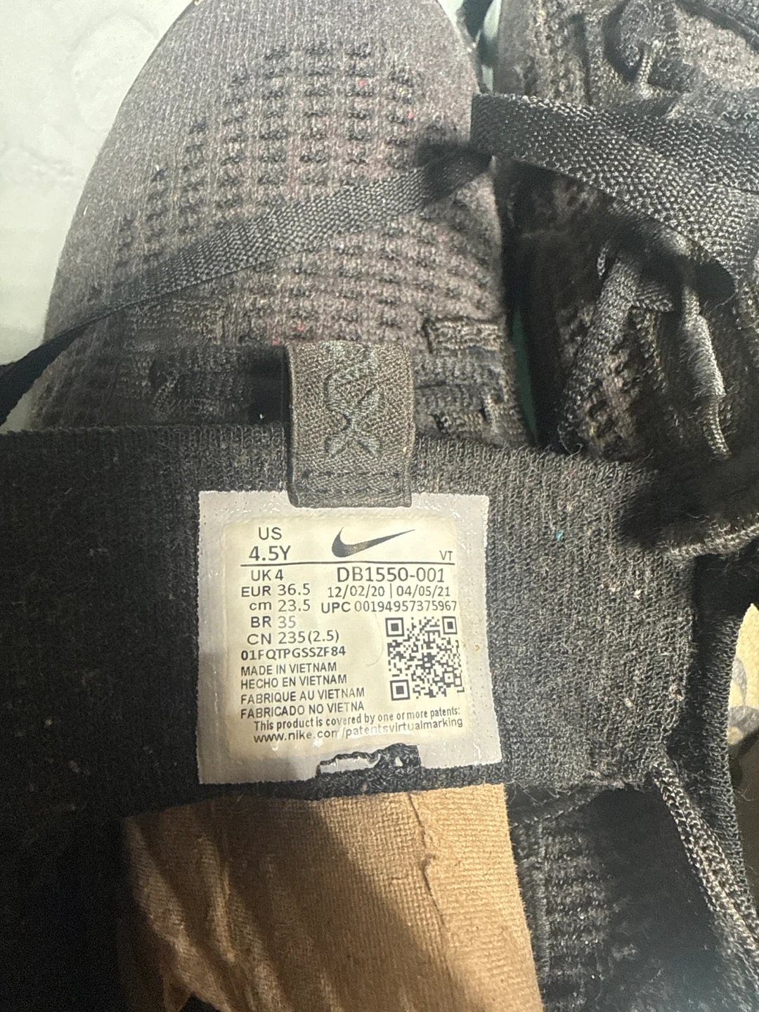 Nike Air VaporMax Black Sneakers - photo 4