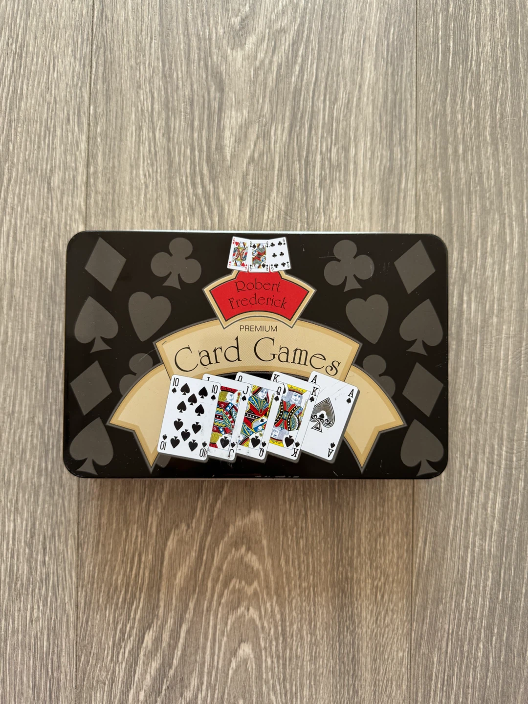 Premium Card Games Set – Metal Tin