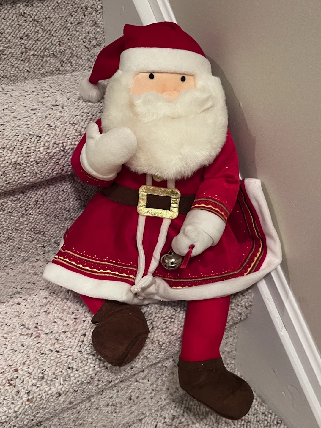 Polar Express Plush Santa Claus