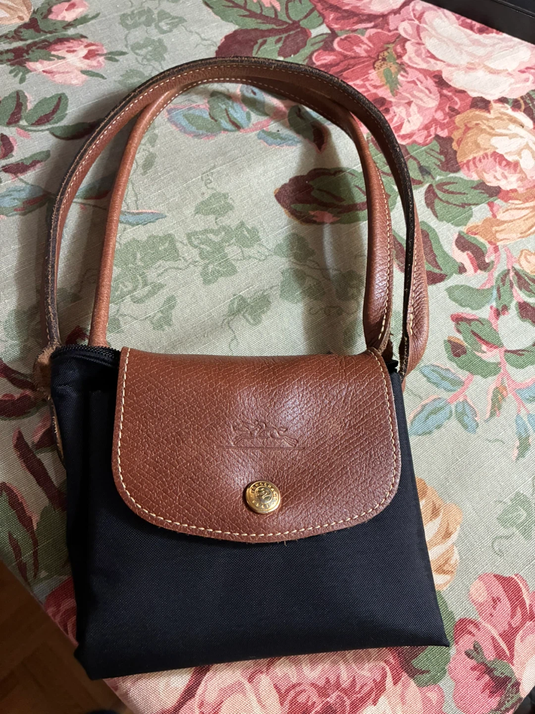 Longchamp Le Pliage Nylon Tote Bag Black
