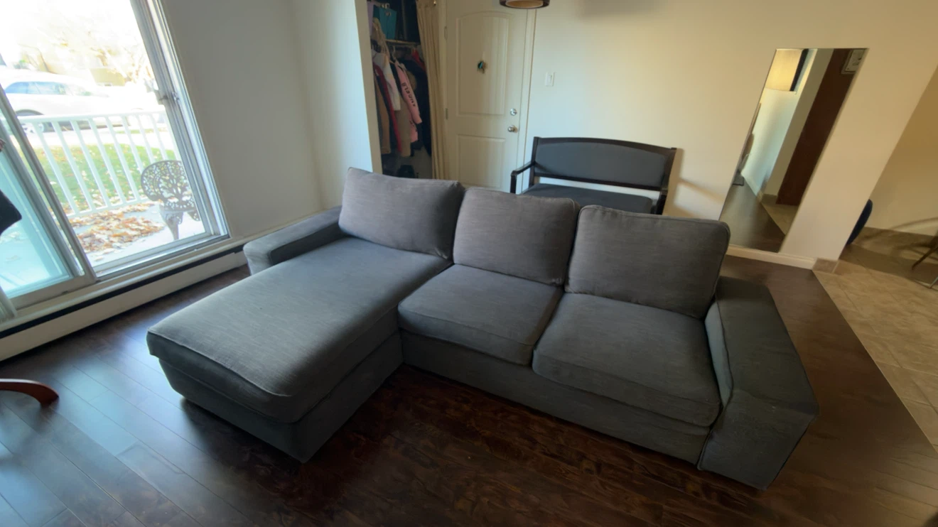 Dark Grey Sectional Sofa