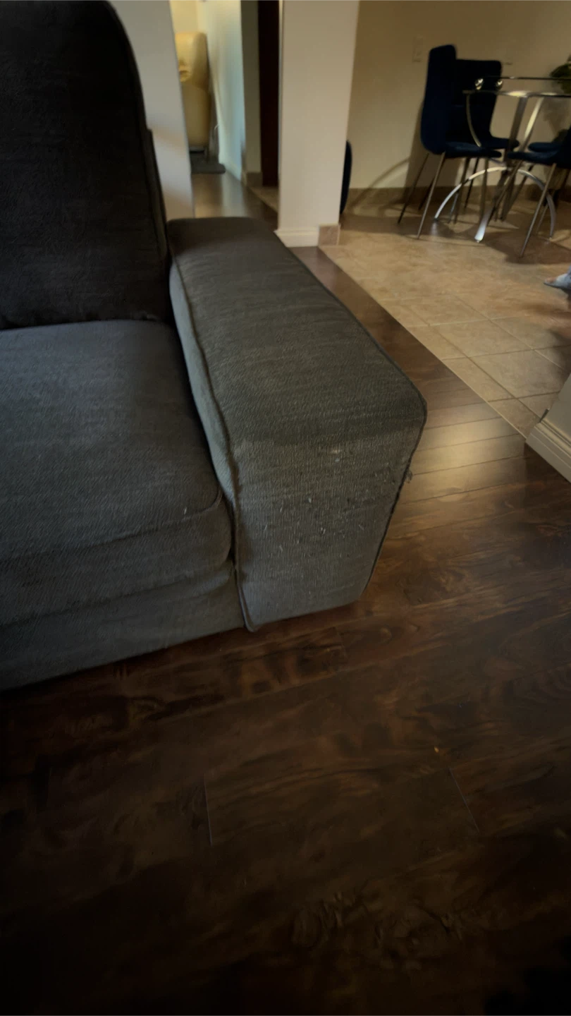 Dark Grey Sectional Sofa - photo 2