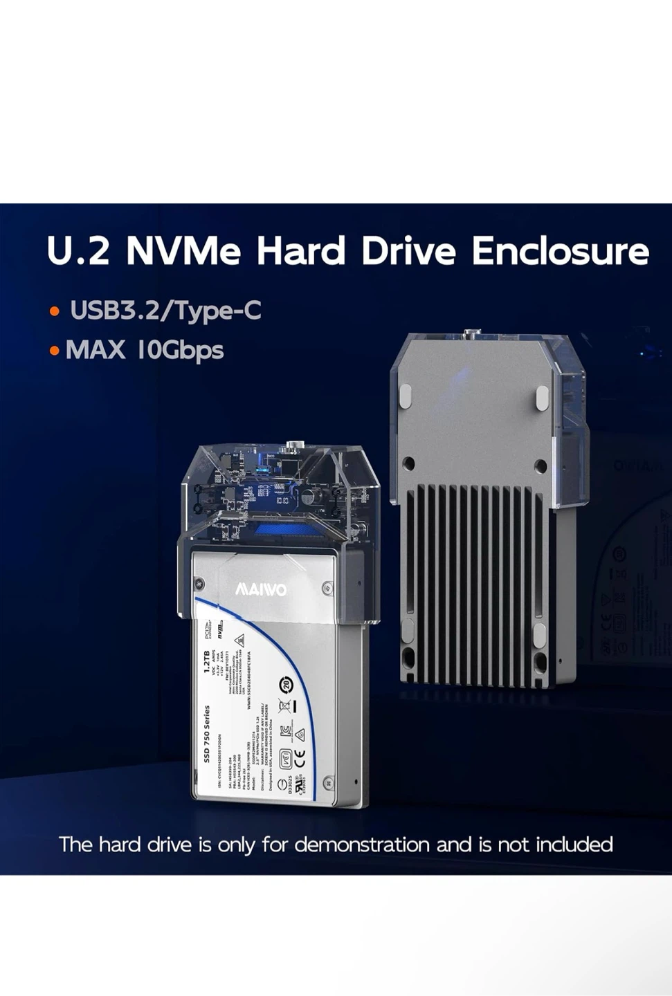MAIWO K108U.2 NVMe SSD Docking Station - photo 4