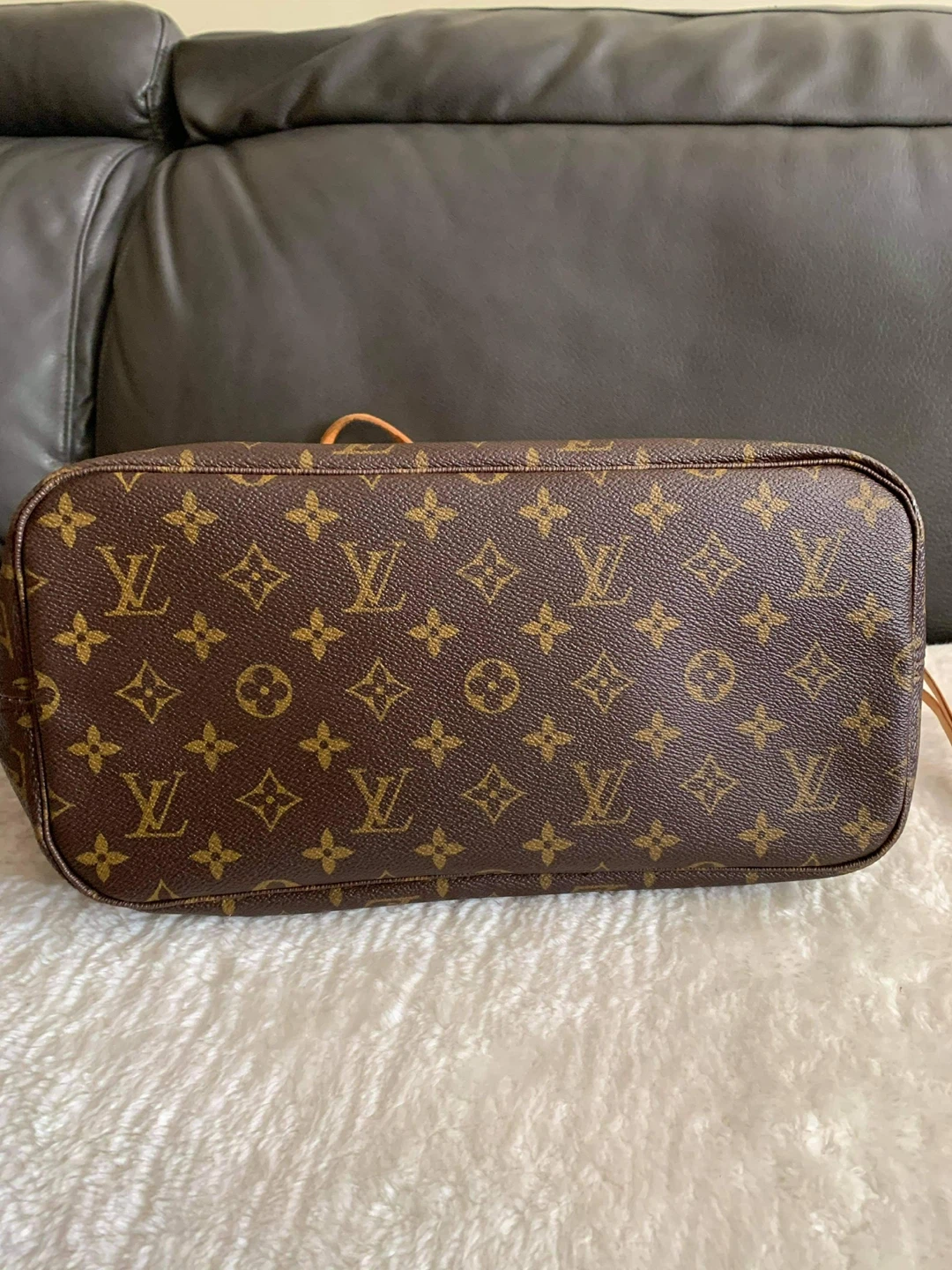 Authentic LV never full medium and matching wallet for sale - photo 5