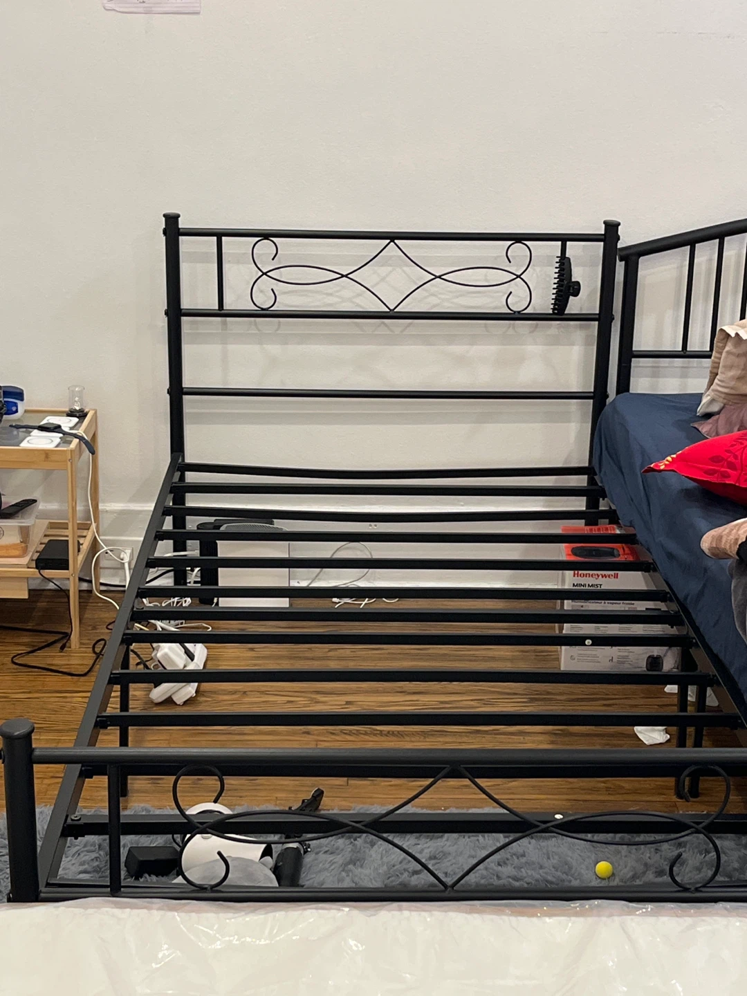 Black Metal Bed Frame
