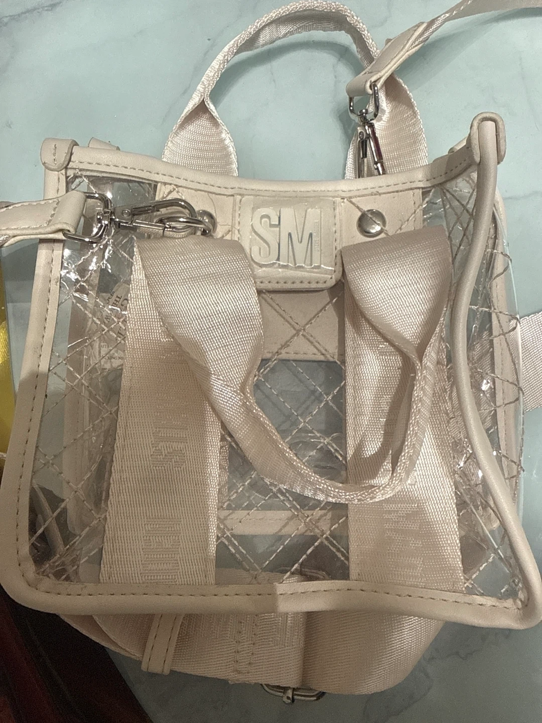 Paca complete Steve Madden Clear Mini Backpack - photo 5
