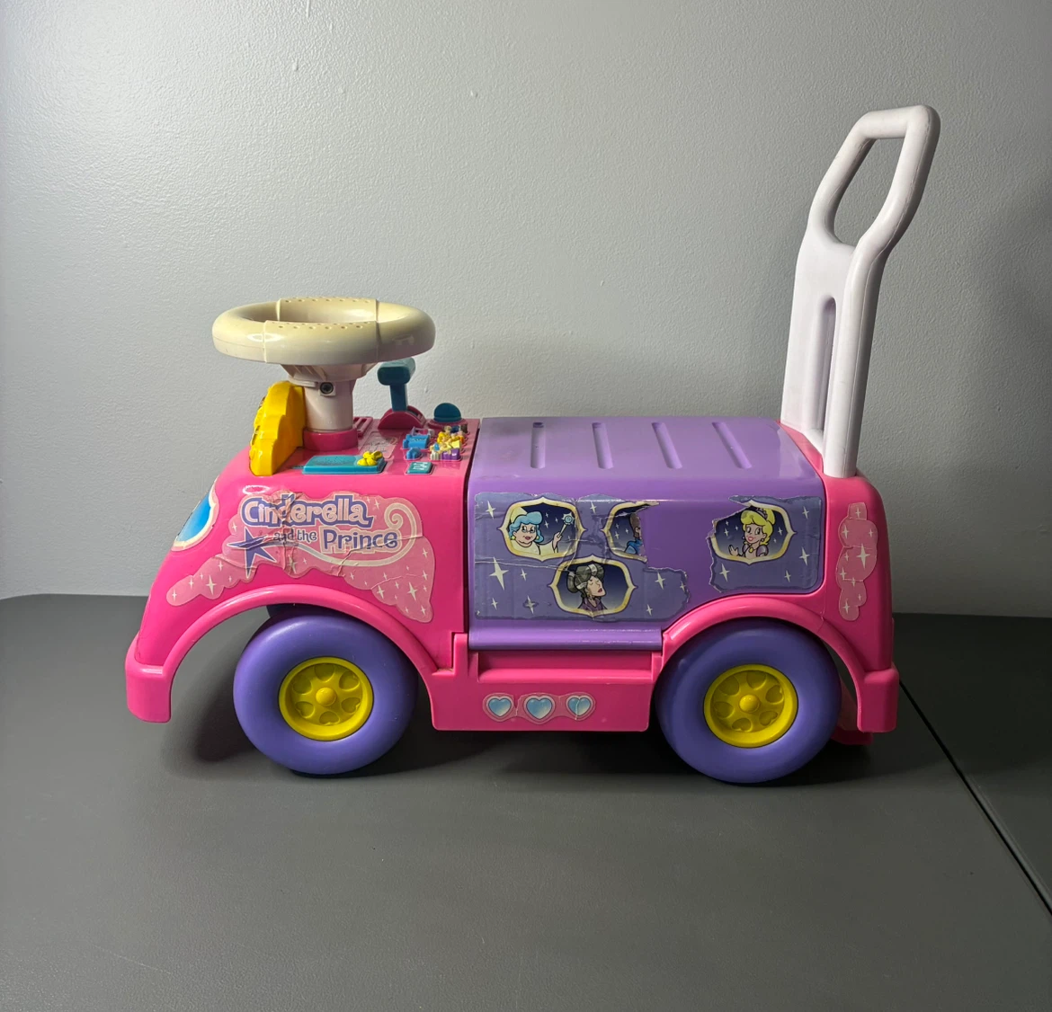 Cinderella and the Prince Ride-On Toy