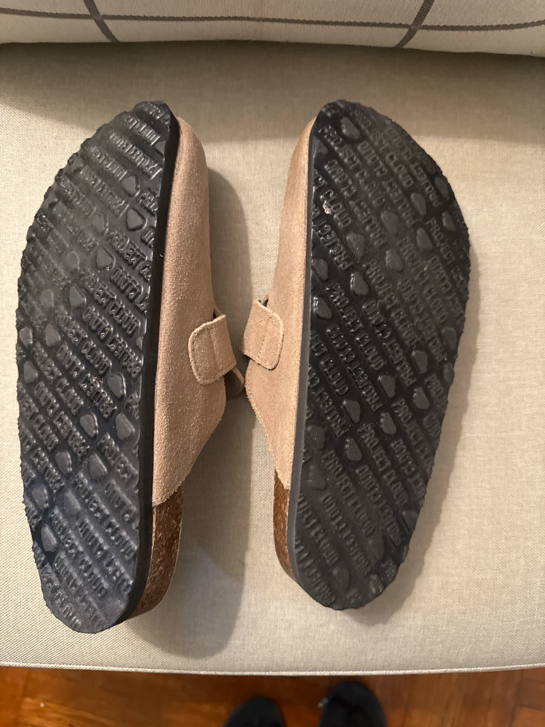 Project Cloud Suede Clogs Taupe Size 8.5M - photo 3