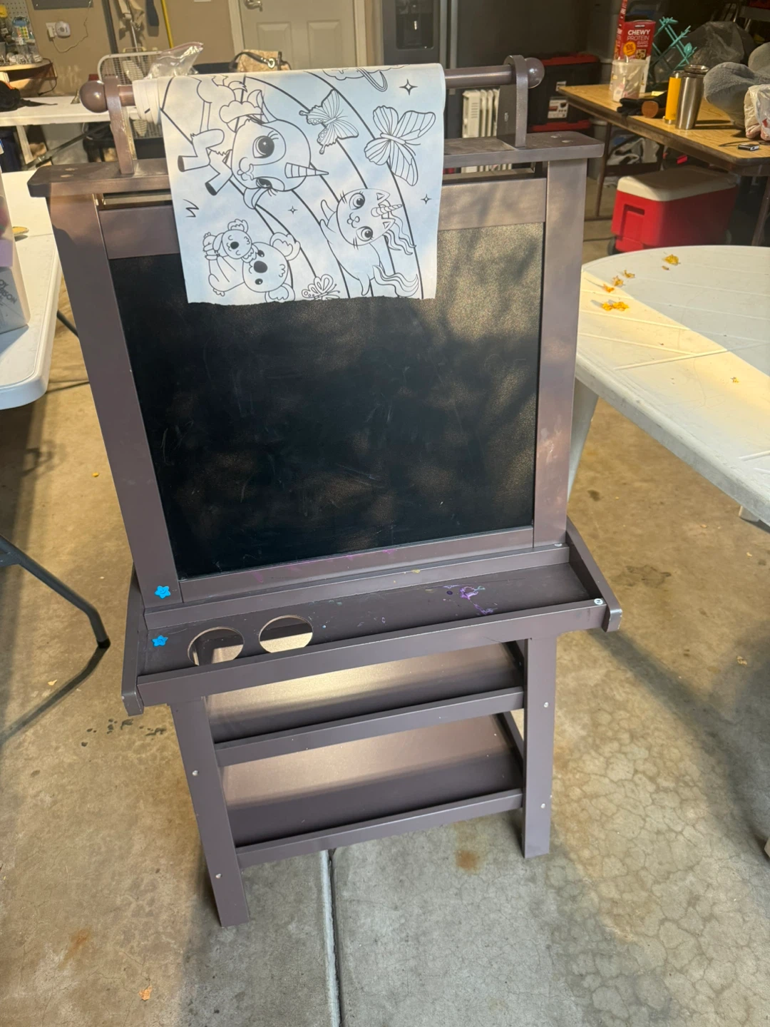 Children's Wooden Art Easel