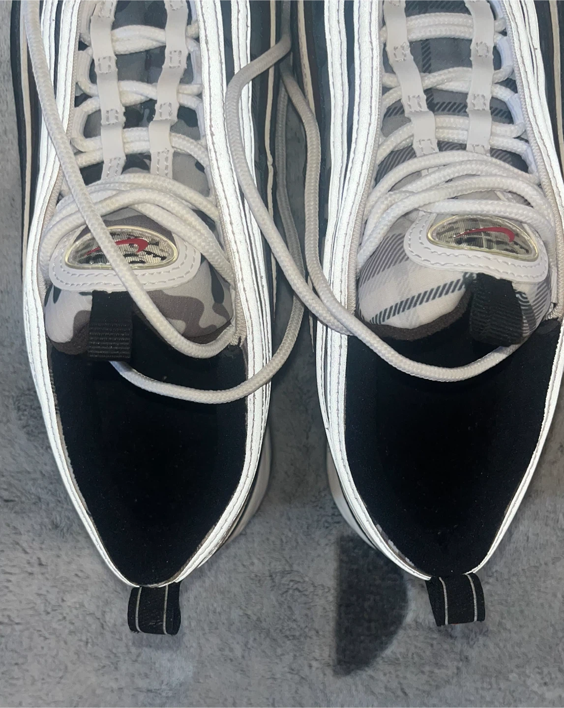 Nike Air Max 97 White Black Baroque Brown, size 6.5,39 - photo 4