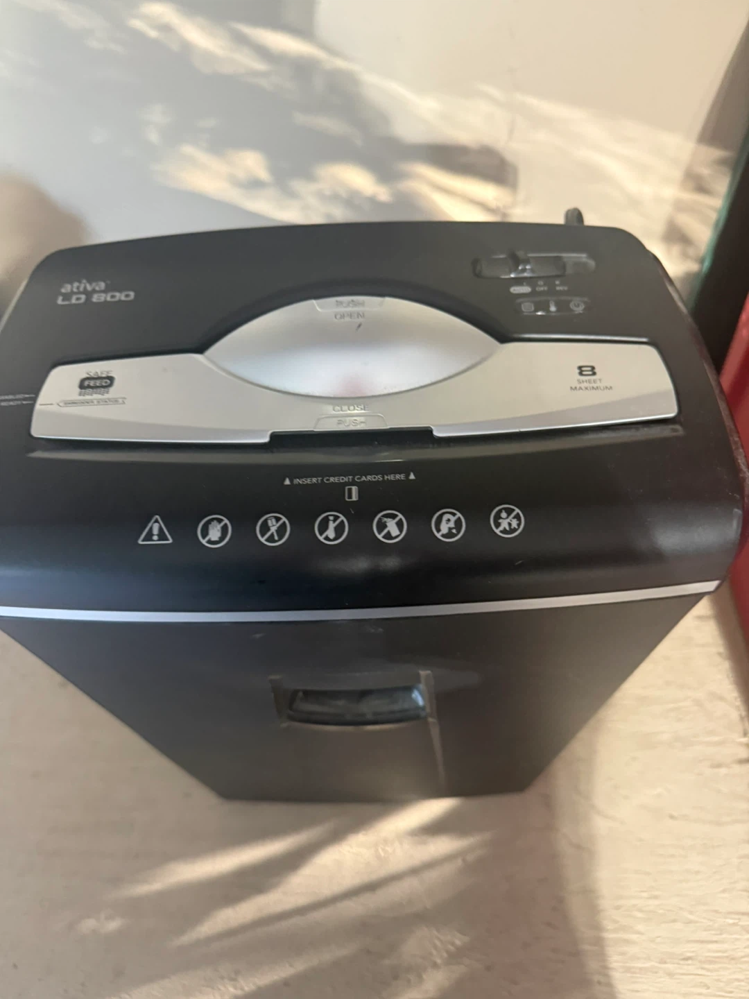 Ativa LD 800 Paper Shredder