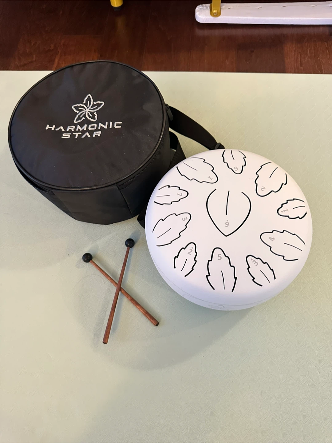 HARMONIC STAR Steel Tongue Drum 10 Inch