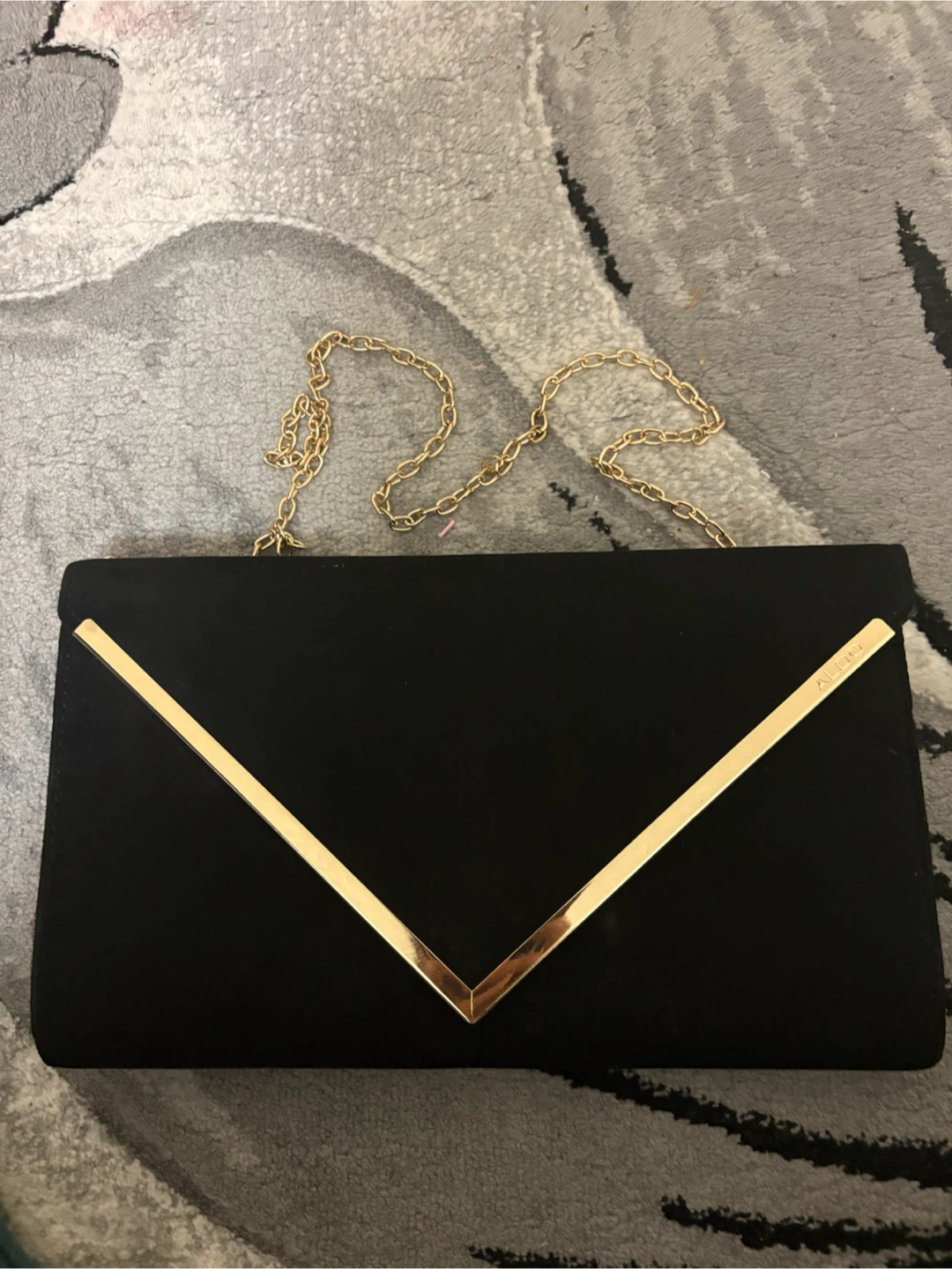 ALDO Black Clutch Bag