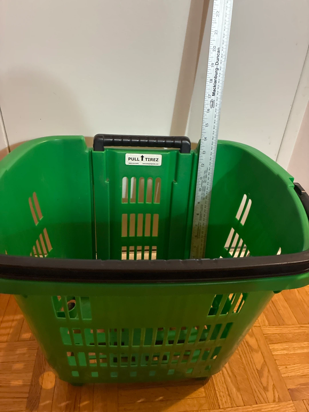 Shopping Daddy Rolling Basket - photo 3