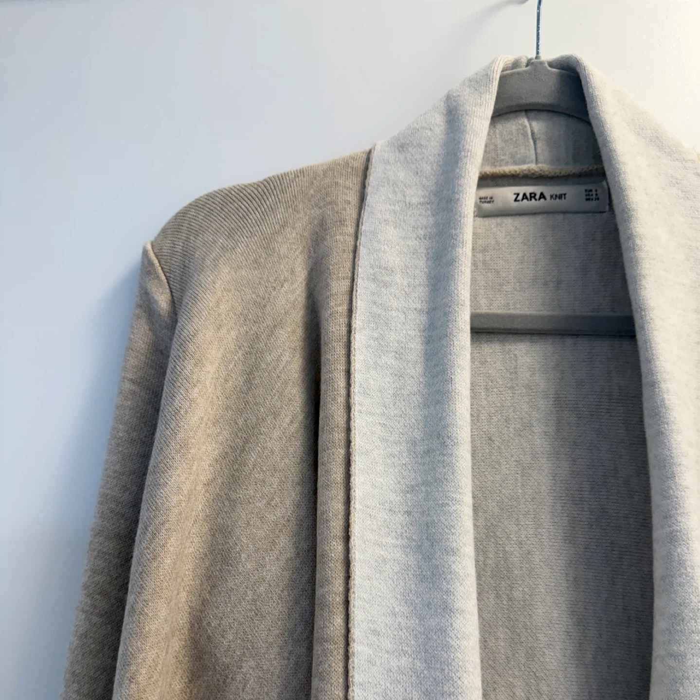Zara open shawl cardigan S - photo 3