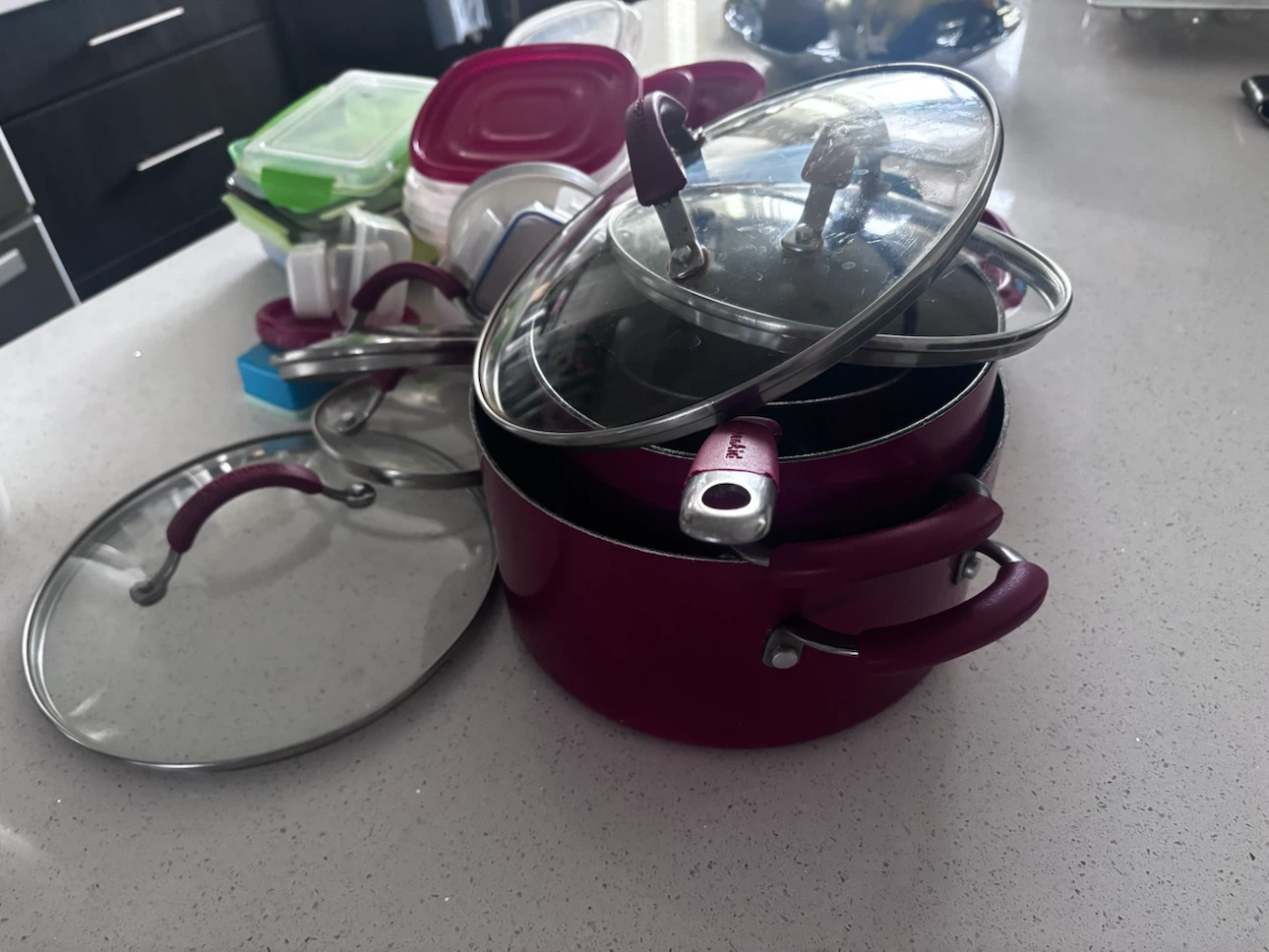 Kitchenware Bundle with Pots, Pans, and Containers - photo 3
