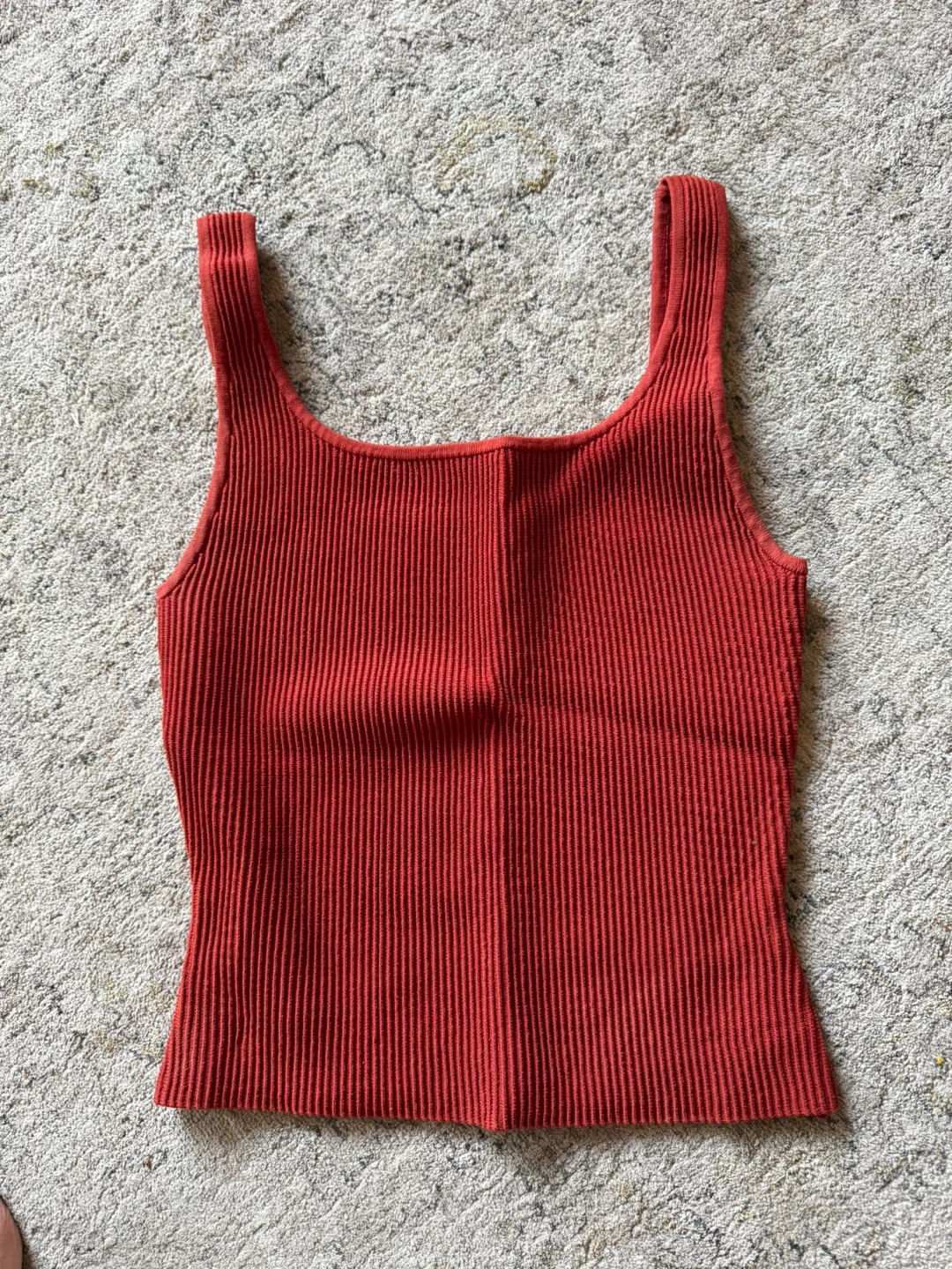 Babaton Ribbed Tank Top - Rust