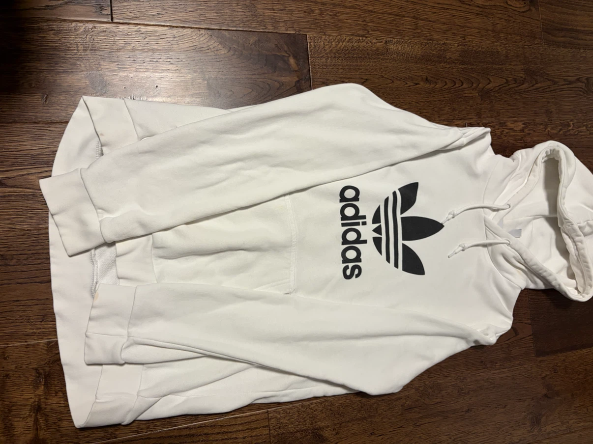 Adidas Trefoil Hoodie - White