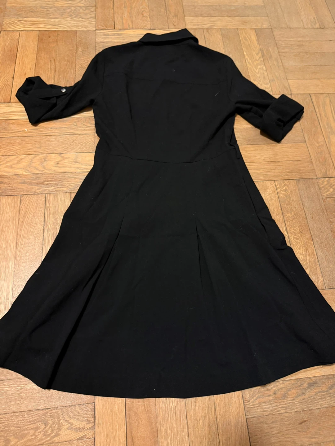 Michael Kors Black Zip-Front Dress Size S - photo 3