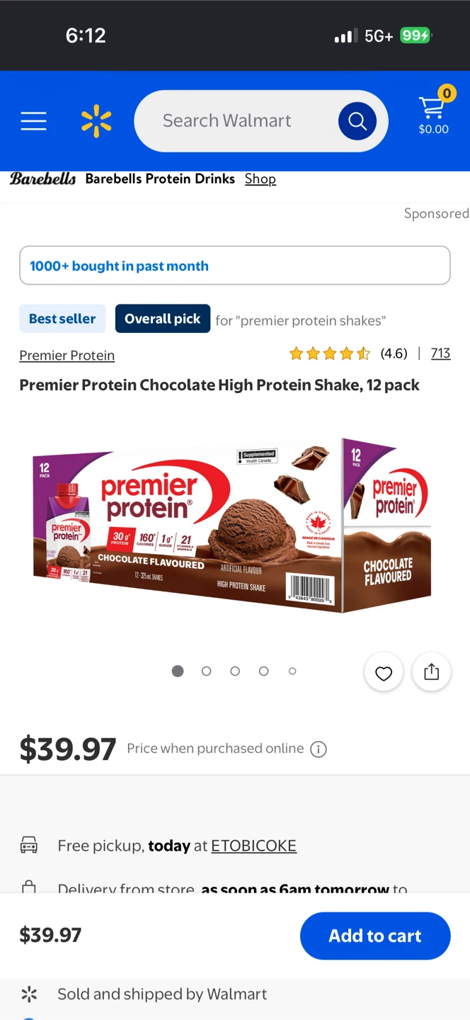 Premier Protein Chocolate High Protein Shakes, 12 Pack - photo 3
