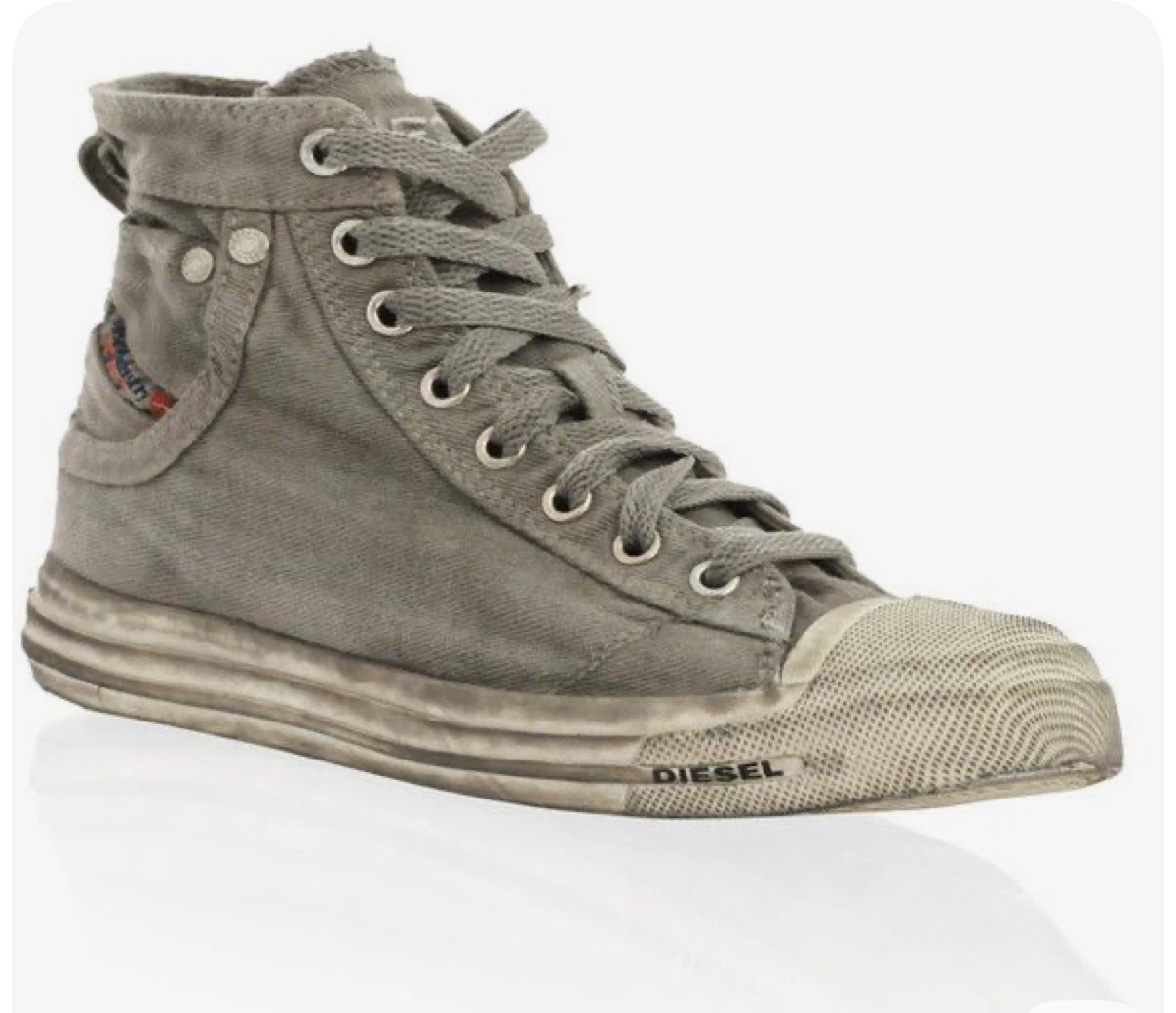 Diesel Exposure III W Canvas High-Top Sneakers