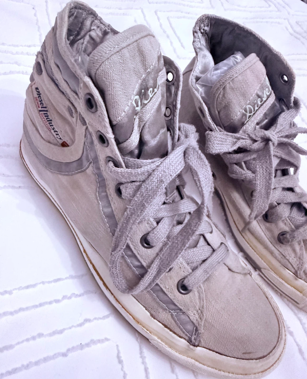 Diesel Exposure III W Canvas High-Top Sneakers - photo 3