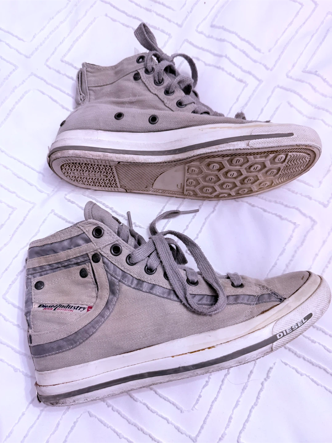 Diesel Exposure III W Canvas High-Top Sneakers - photo 4