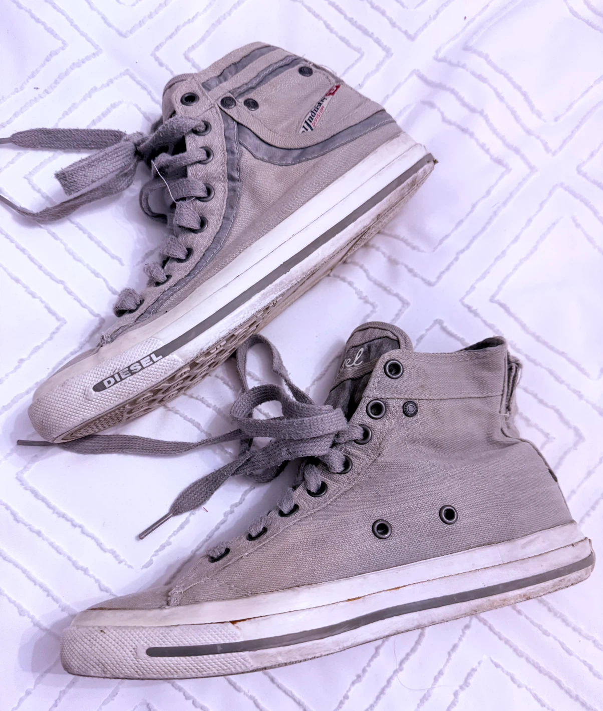 Diesel Exposure III W Canvas High-Top Sneakers - photo 5