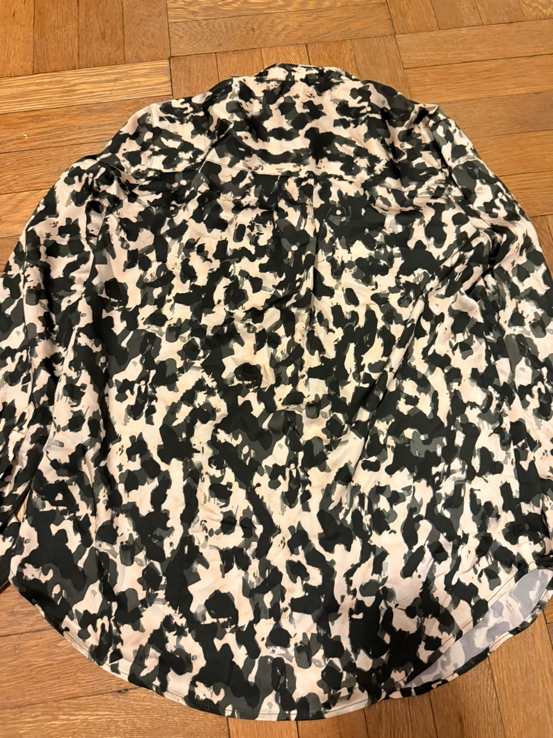 H&M Patterned Long-Sleeve Shirt XXS - photo 5