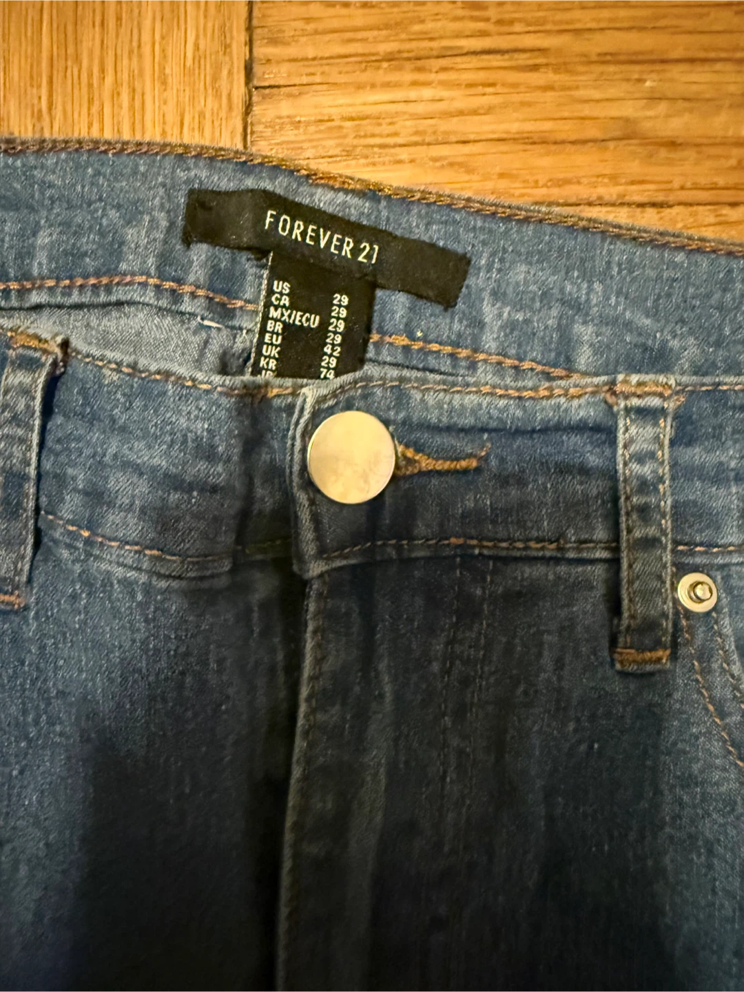 Blue Denim Jeans - photo 2