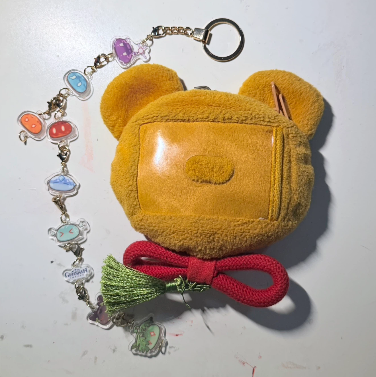 Genshin Impact Guoba coin pouch and customizable slime keychain - photo 2