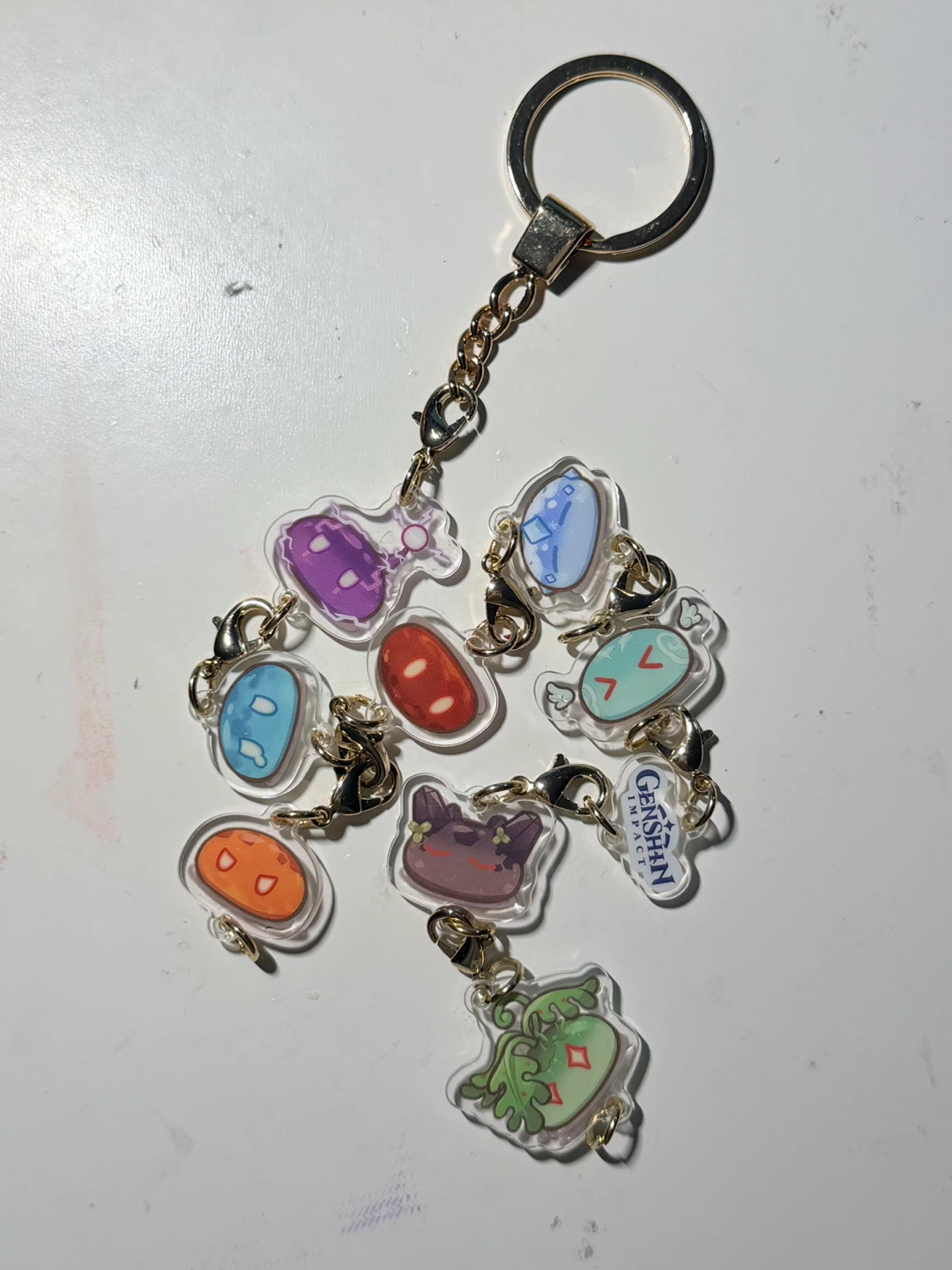 Genshin Impact Guoba coin pouch and customizable slime keychain - photo 3