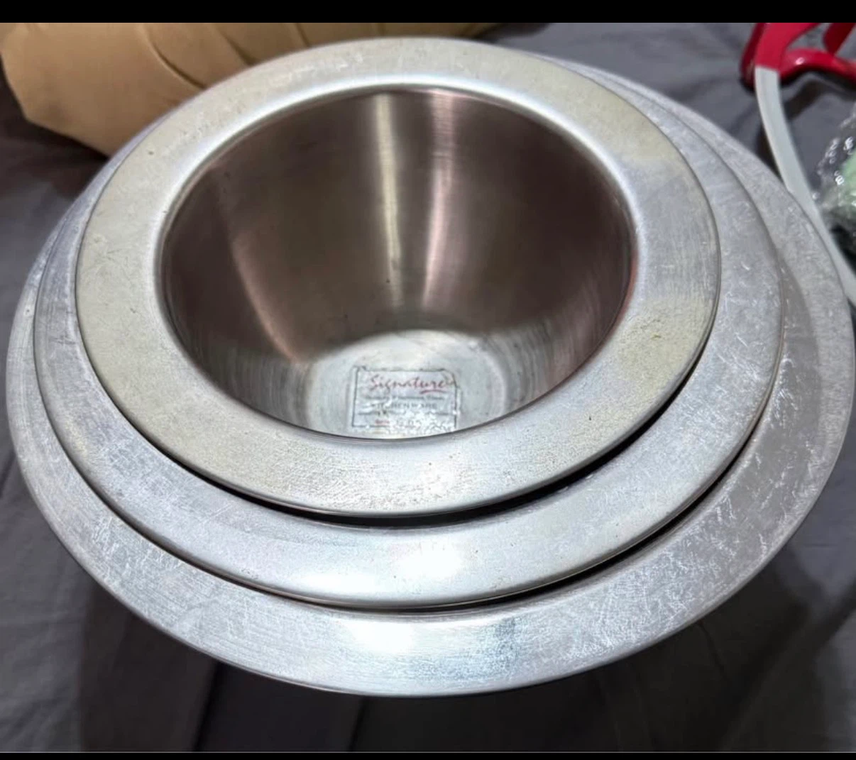 Signature Kitchenware Stainless Steel Bowls