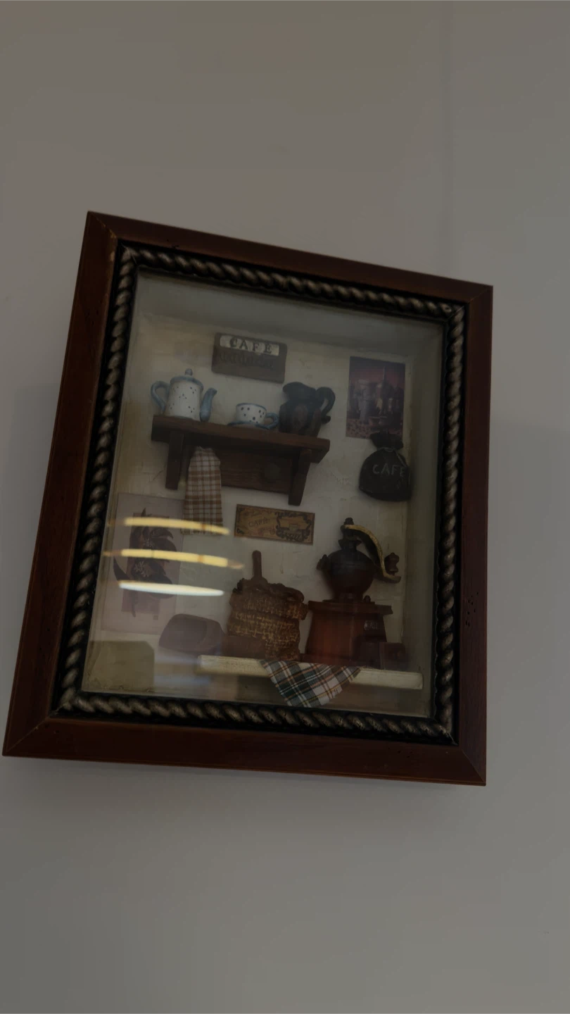 Set of 3 vintage kitchen shadow boxes - photo 3