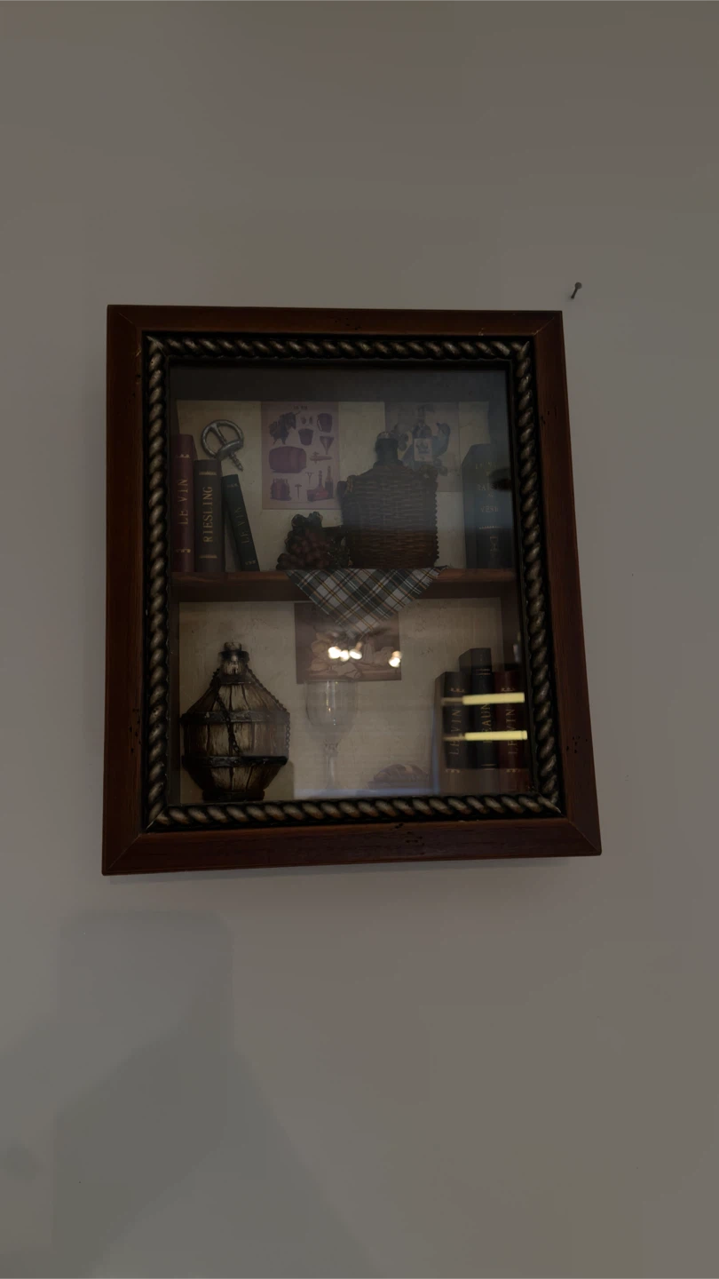 Set of 3 vintage kitchen shadow boxes - photo 4