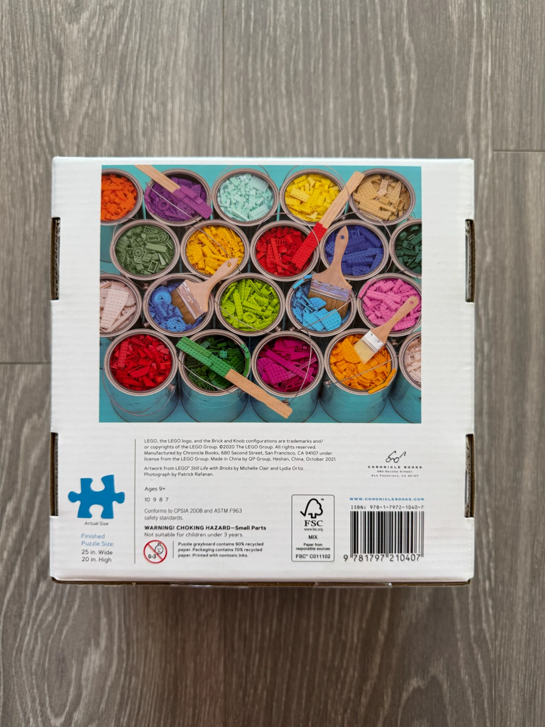 LEGO Paint Party Puzzle – 1000 Pieces - photo 3