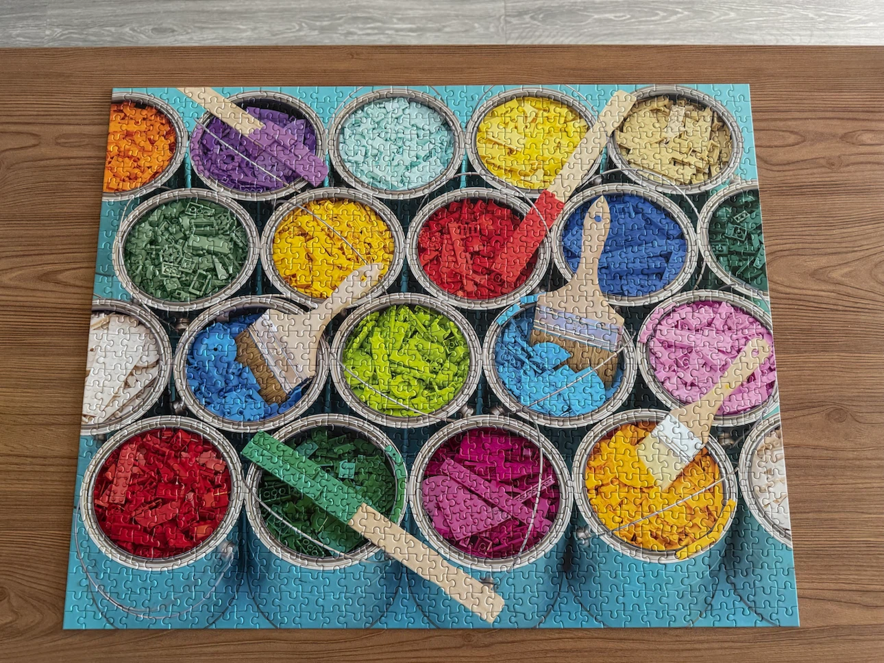 LEGO Paint Party Puzzle – 1000 Pieces - photo 4