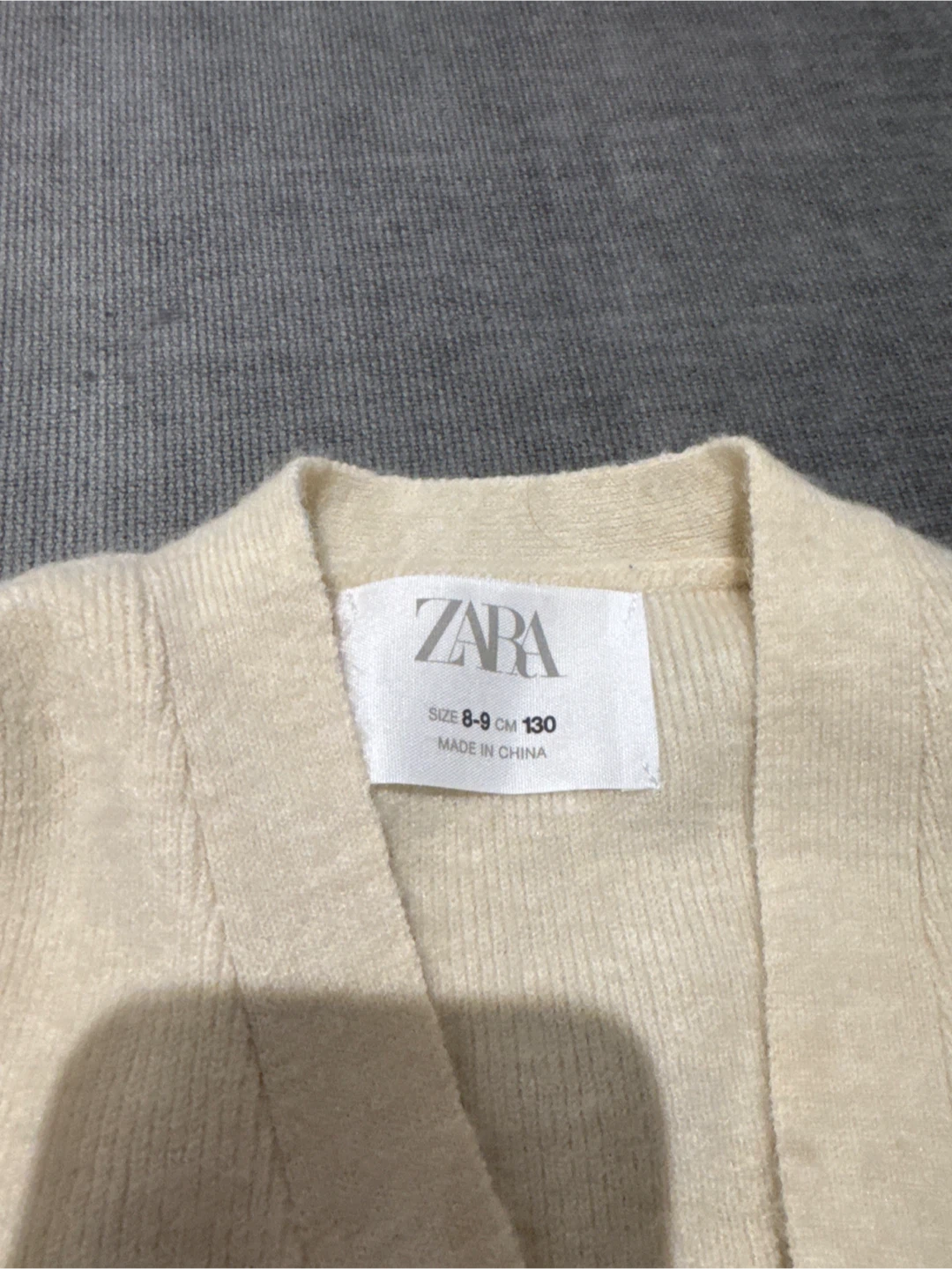 Zara Girls Cream Bow Cardigan - photo 2