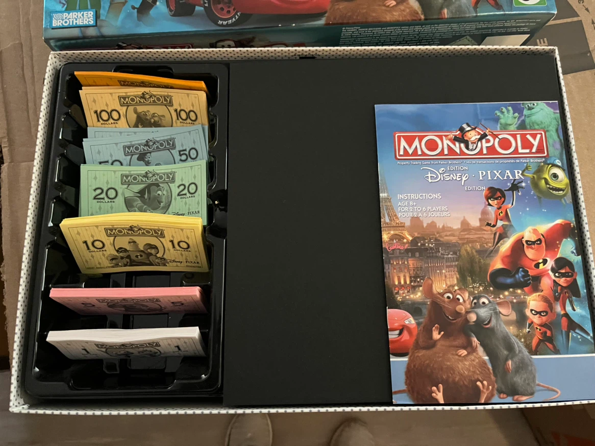 Monopoly Disney Pixar Edition Board Game - photo 3