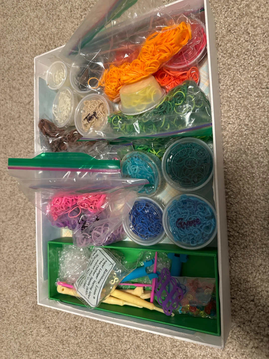 Rainbow Loom Rubber Band Craft Set
