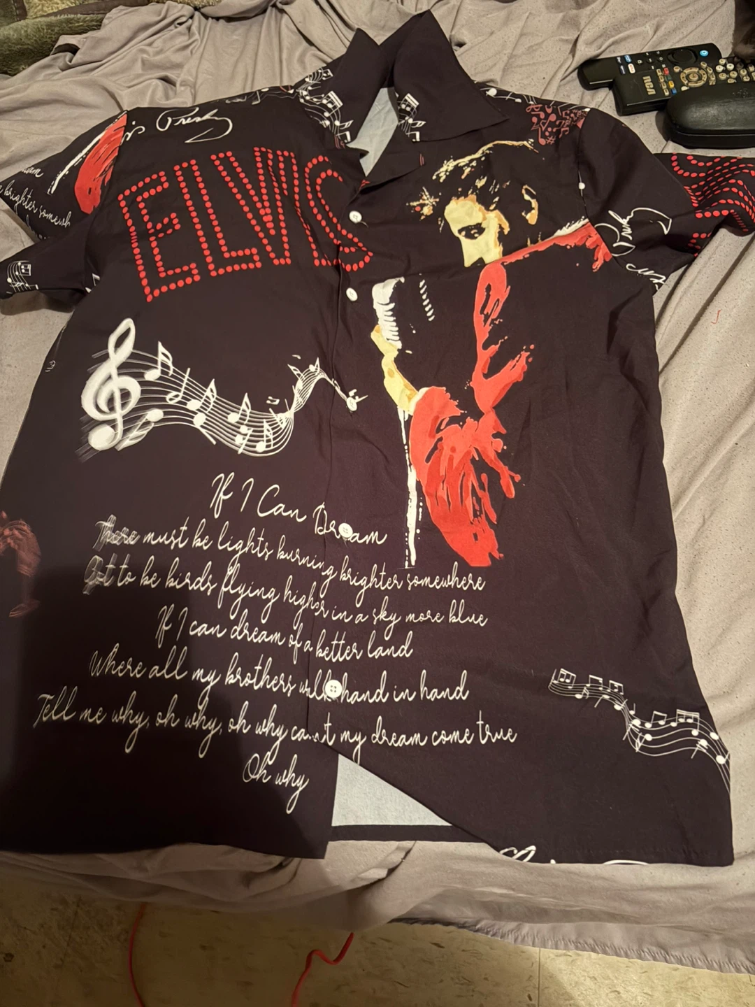 Elvis Presley If I Can Dream Graphic Shirt