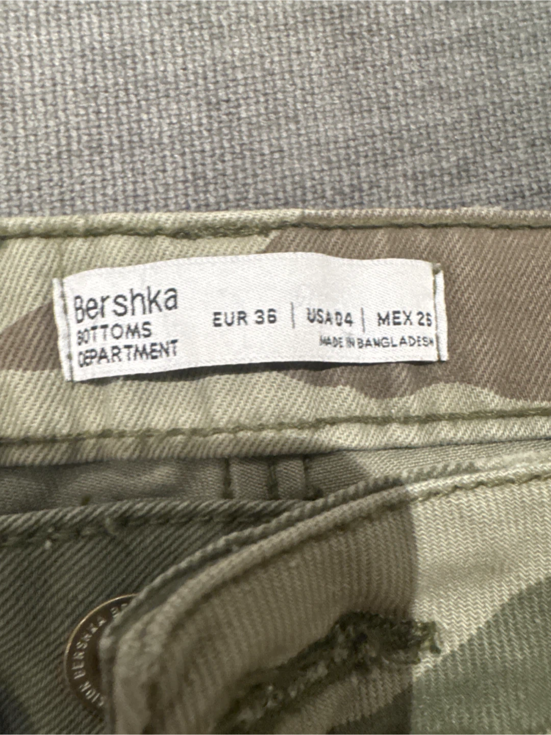 Bershka Camouflage Jeans - photo 2