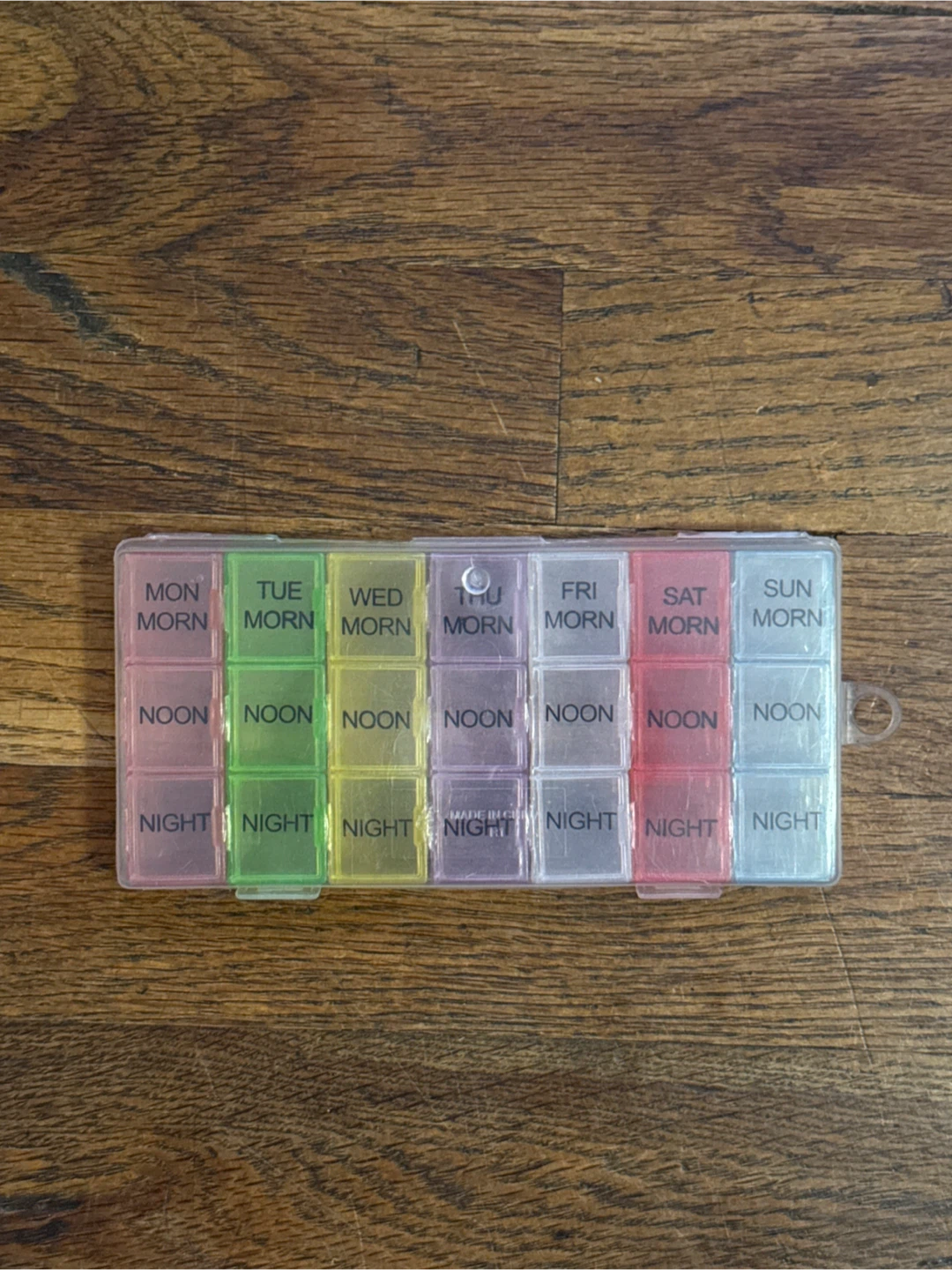 Weekly Pill Organizer