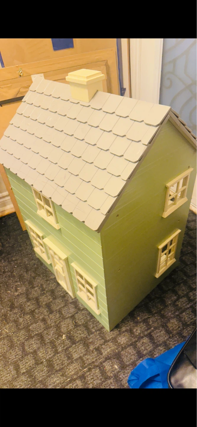 Rare professionally made Pottery Barn Westport Dollhouse - photo 3