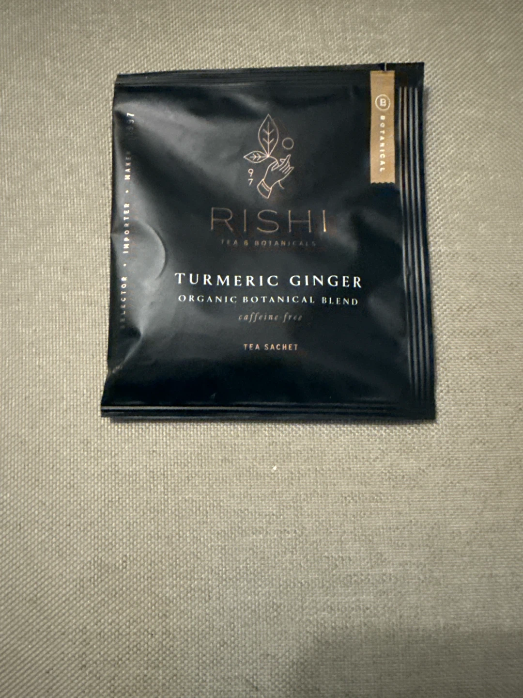 Rishi Turmeric Ginger Tea Sachet