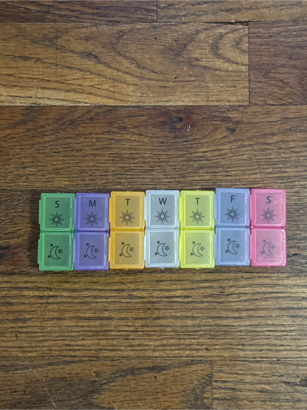 Weekly Day & Night Pill Organizer