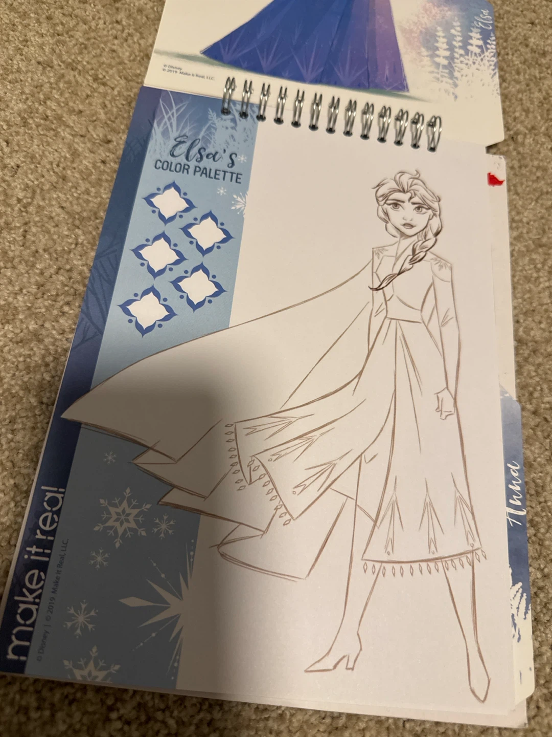 Disney Frozen 2 Fashion Design Sketchbook - photo 4