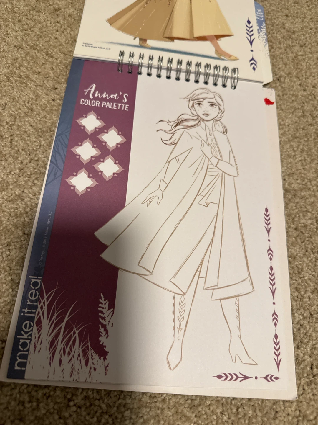 Disney Frozen 2 Fashion Design Sketchbook - photo 5