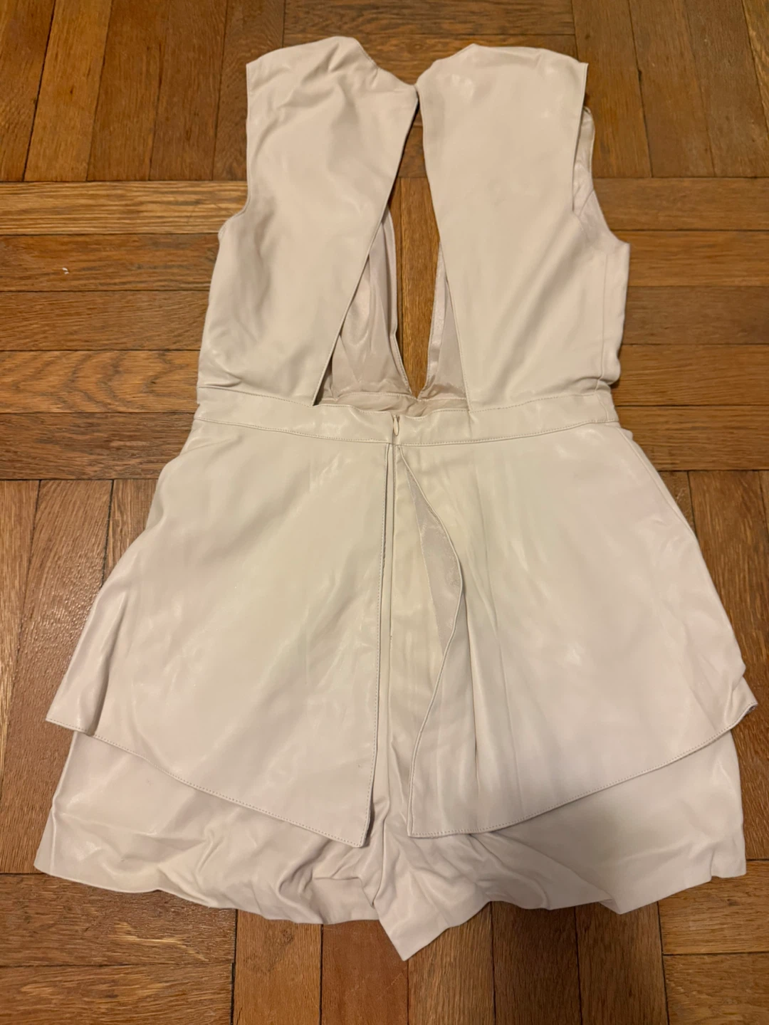 Faux Leather Romper Size S - photo 3